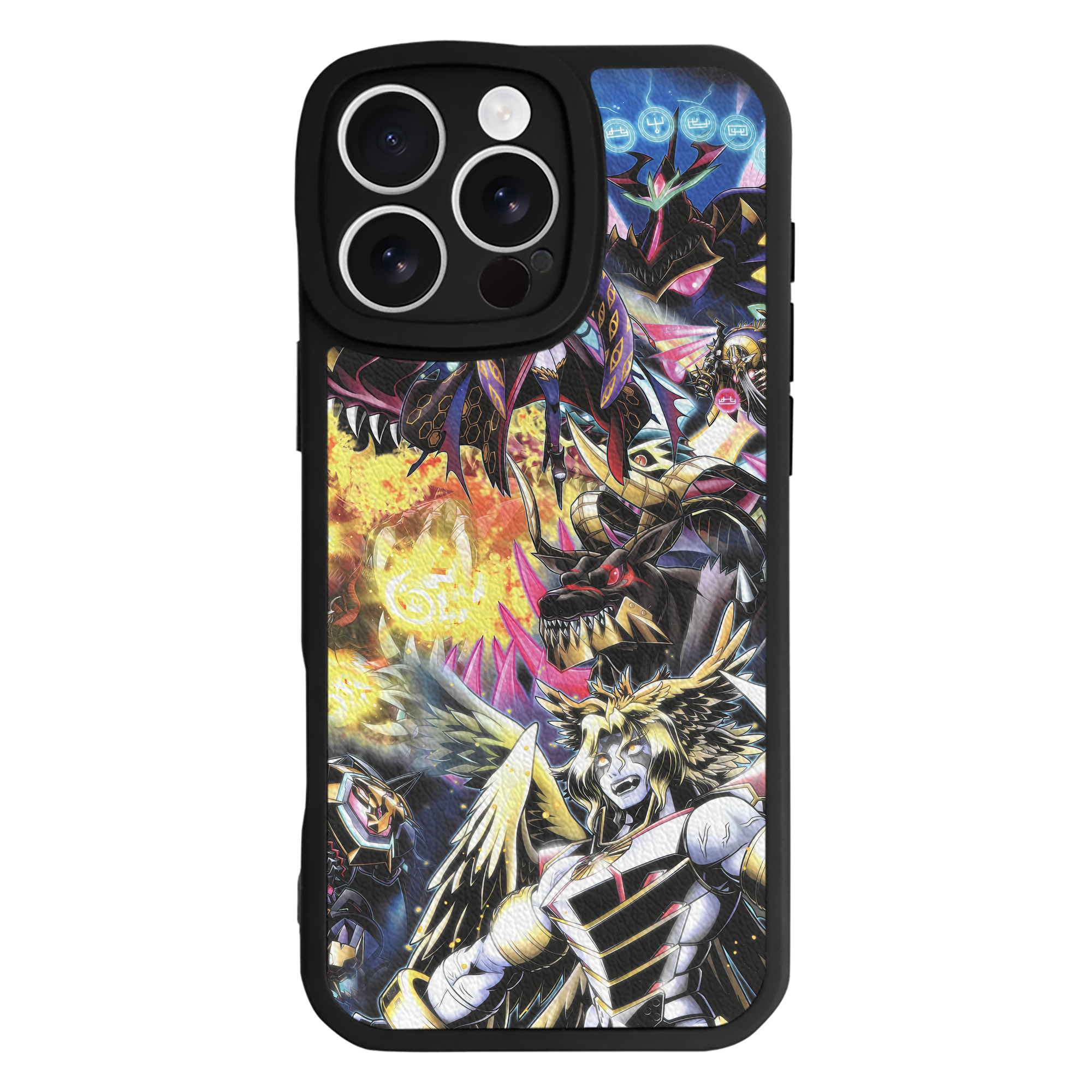 （画像用） Digimon デジタルモンスター/デジモン 【iPhone 16シリーズ対応】シリコンスマホケース（レザー調） 材質：シリコン